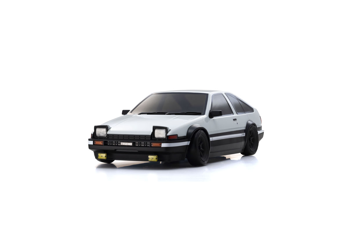 Kyosho Fazer D2 Toyota Sprinter Trueno AE86 White 2WD Drift Readyset 1/10