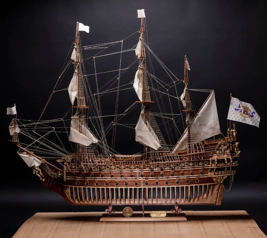 Occre Premium Soleil Royal Houten Scheepsmodel kit Limited & Numbered Edition 1/70