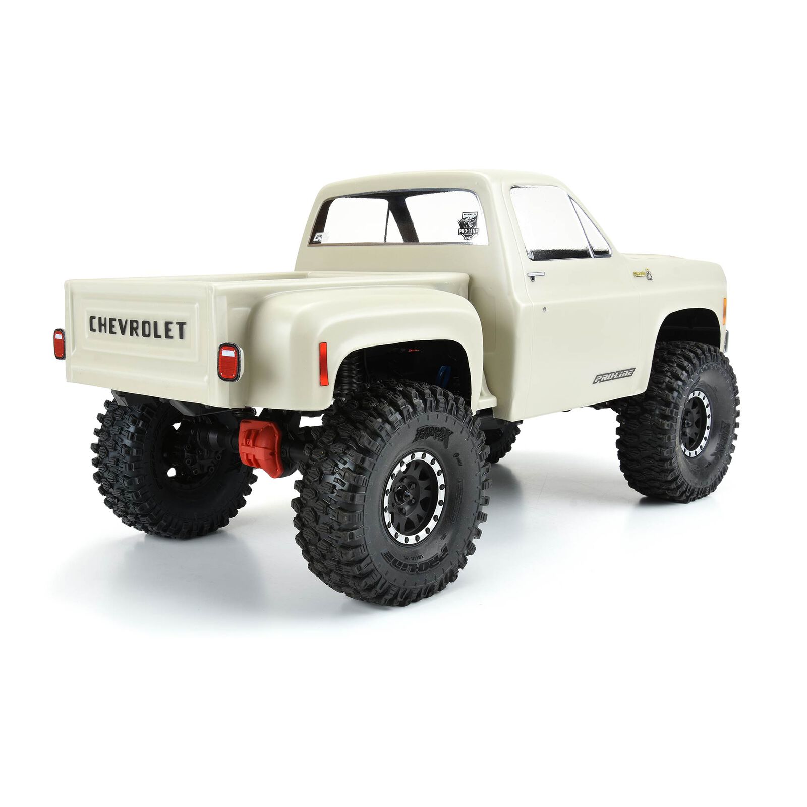 Proline 1978 Chevy K-10 Clear Body 12.3" (313mm) Wheelbase Crawlers 1/10