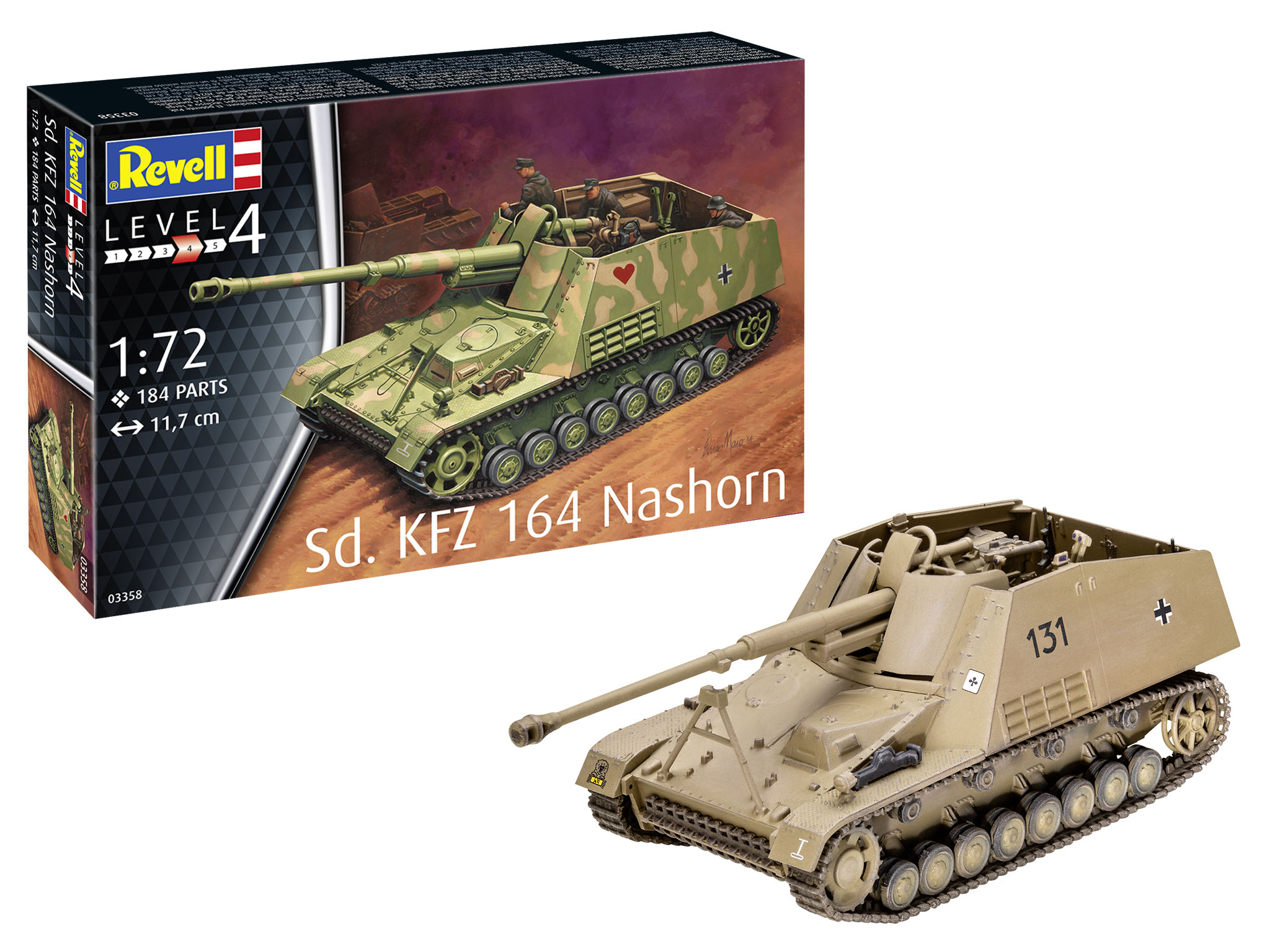 Revell Sd.Kfz. 164 Nashorn 1/72