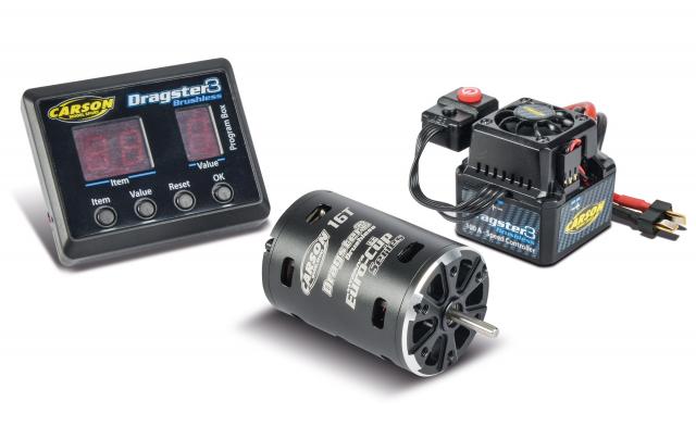 Carson Dragster 3 16T Brushless Combo Tamiya Euro-Cup Series Approved