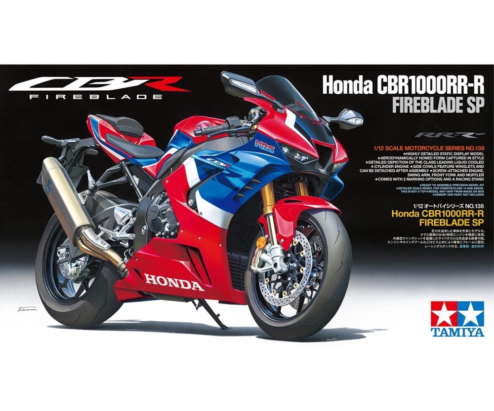 Tamiya Honda CBR1000RR-R Fireblade SP 1/12
