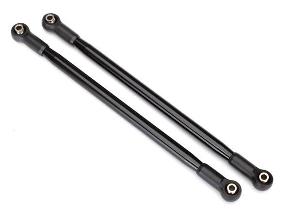 Traxxas Suspension link, rear (upper) (aluminum, black-anodized) (10x206mm, center to center) (2) (assembled with hollow balls)