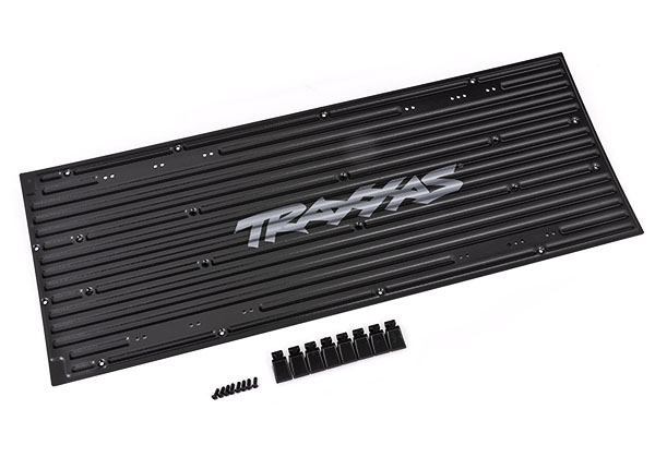 Traxxas Flatbed (with wheel chocks) (fits TRX-6 Ultimate RC Hauler)