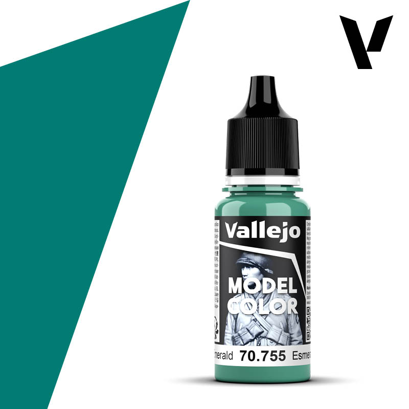 70755 Vallejo Light Emerald Model Color 18ml