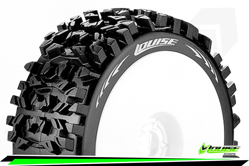 Louise RC B-Pioneer 1/8 Buggy Off-Road Banden 17mm Hex (2)