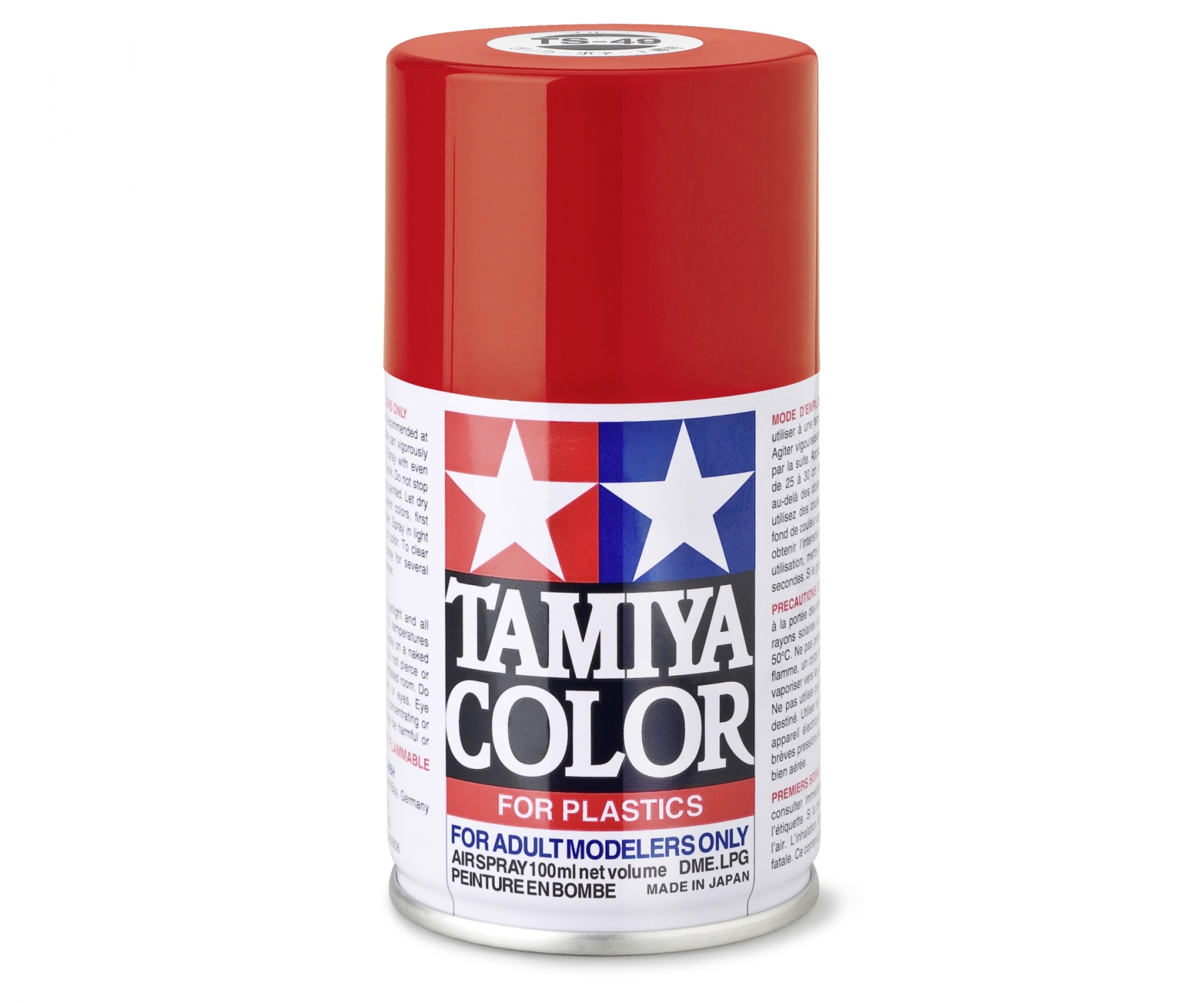 TS49 Spray Bright Red brillant 100ml Tamiya