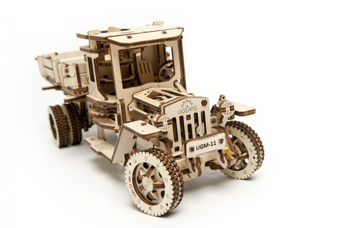 U-Gears Truck UGM-11 mechanisch houten bouwpakket