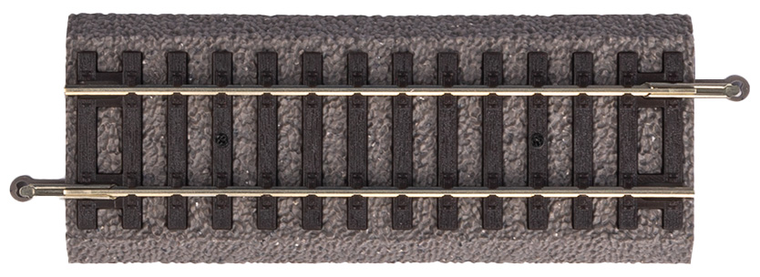 PIKO Rail Recht met Bedding 107mm (G107)
