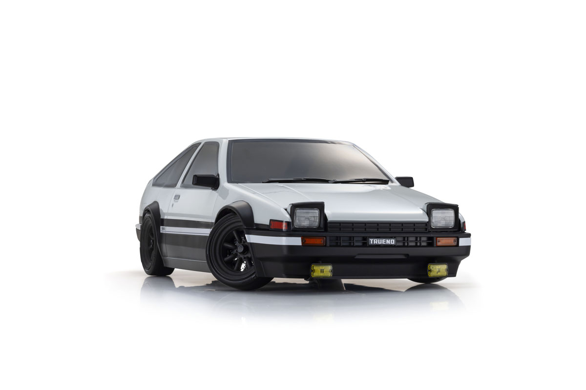 Kyosho Fazer D2 Toyota Sprinter Trueno AE86 White 2WD Drift Readyset 1/10