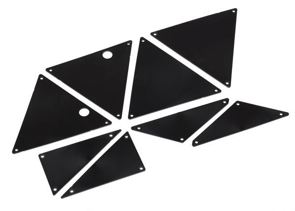 Traxxas Tube chassis inner panels (front (2)/ middle (4)/ rear (2))