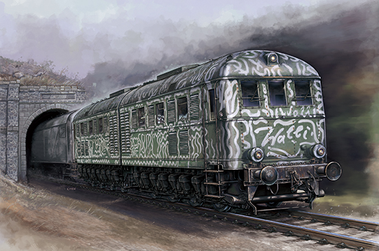 Trumpeter Wehrmachts-lokomotive V188 1/35