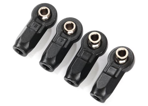 Traxxas Rod ends (4) (assembled with steel pivot balls) (replacement ends for #8547A, 8547R, 8547X, 8948A, 8948G, 8948R, 8948X, 8997A, 8997G, 8997R, 8997X)