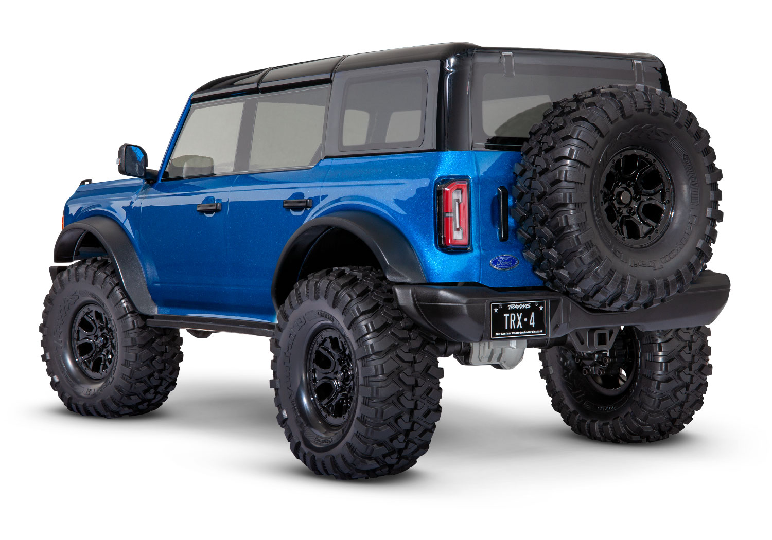 Traxxas 2021 Ford Bronco TRX-4  4WD Scale and Trail Crawler Fully-Assembled 1/10 - Blue