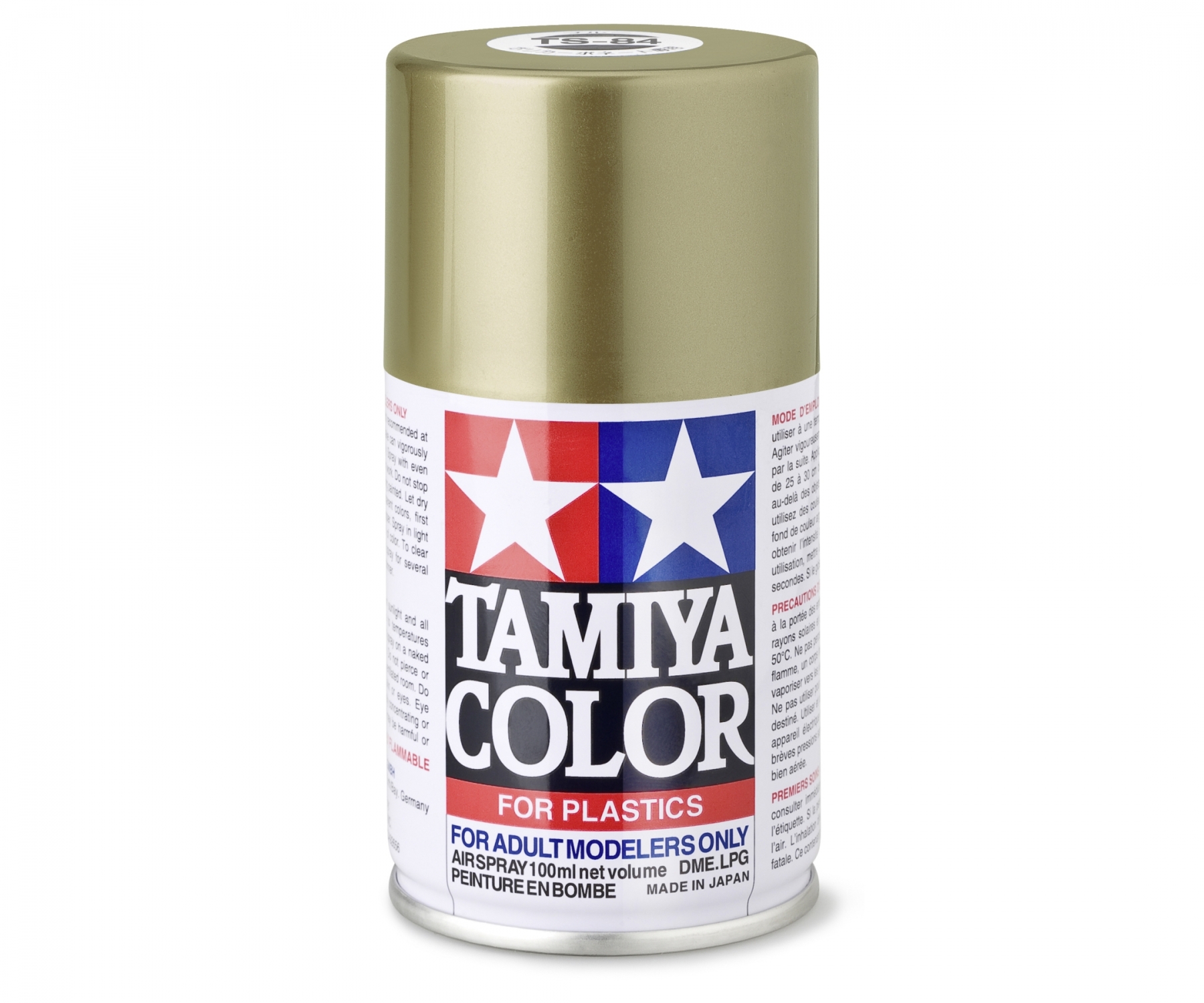 TS84 Spray Metallic Gold metallic 100ml Tamiya