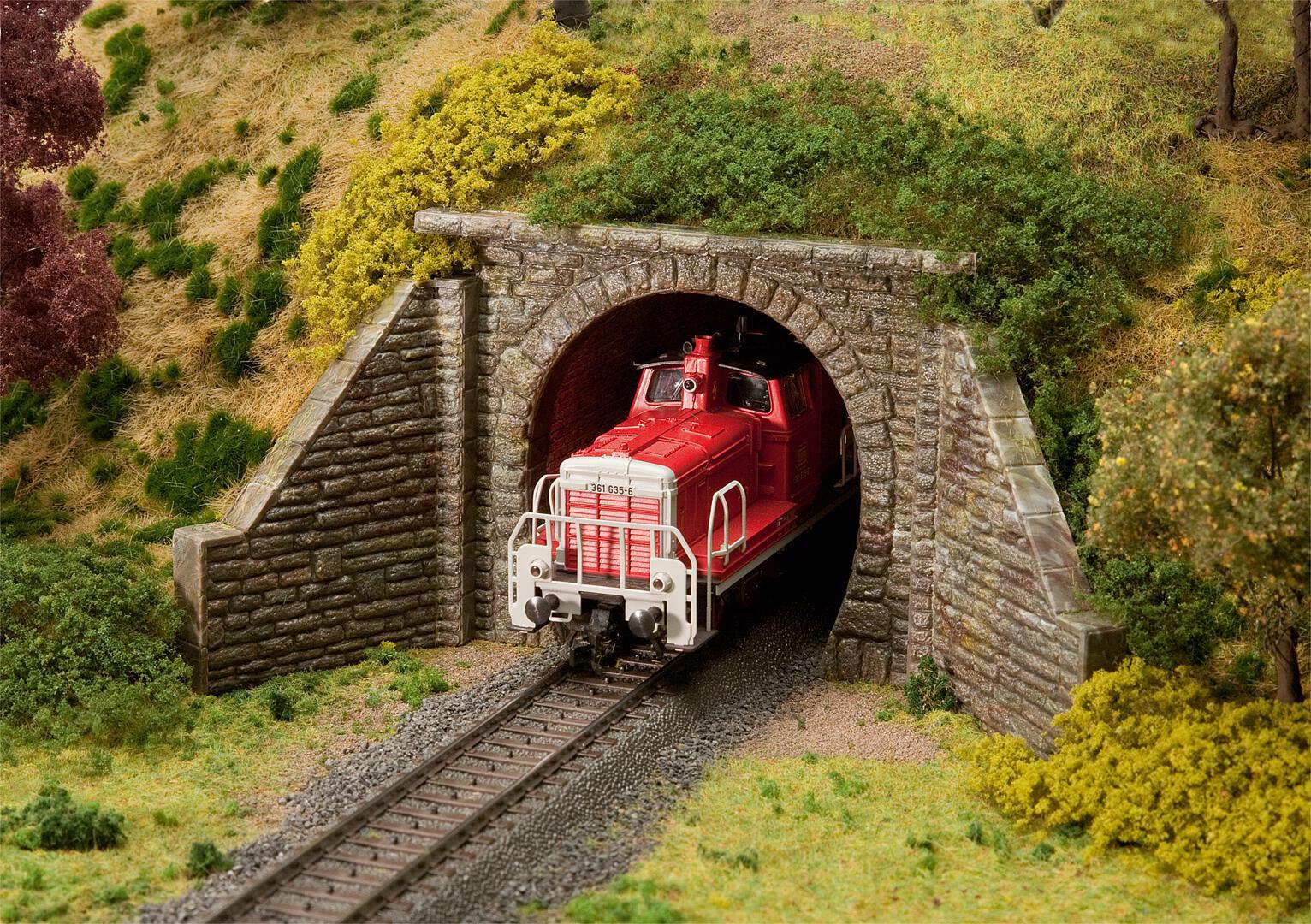 Faller Tunnelingang enkelspoor H0