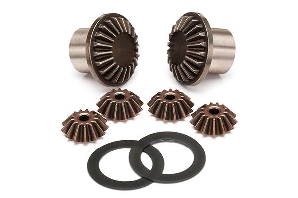 Traxxas Gear set, differential (output gears (2)/ spider gears (4)/16x23.5x.5 TW(2))