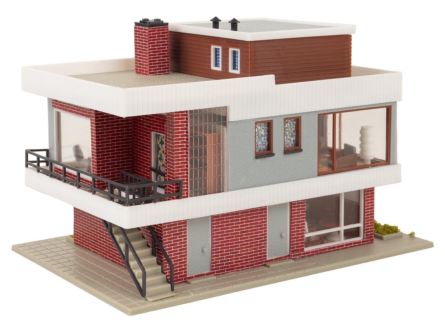 Faller Modern Huis met Plat Dak HO