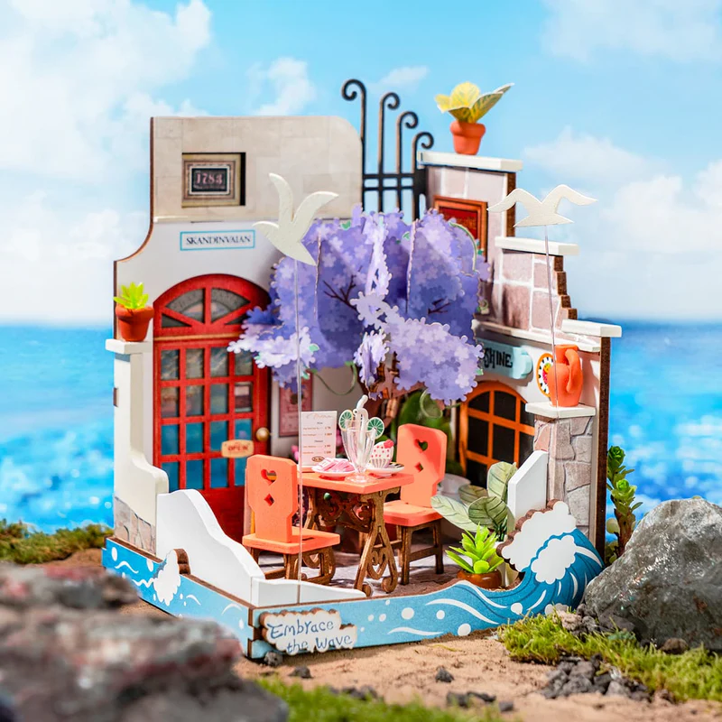 Rolife Sea Holiday Restaurant DIY miniatuurhuis 1/28