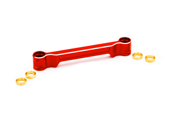 Traxxas Draglink, steering, 6061-T6 aluminum (red-anodized)