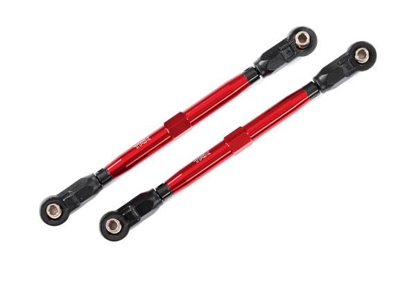 Traxxas Toe links Wide Maxx (TUBES 6061-T6 aluminum (red-anodized))