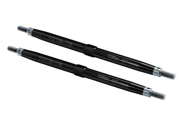 Traxxas Toe Links, Maxx (Tubes Black-Anodized, 7075-T6 Aluminum)
