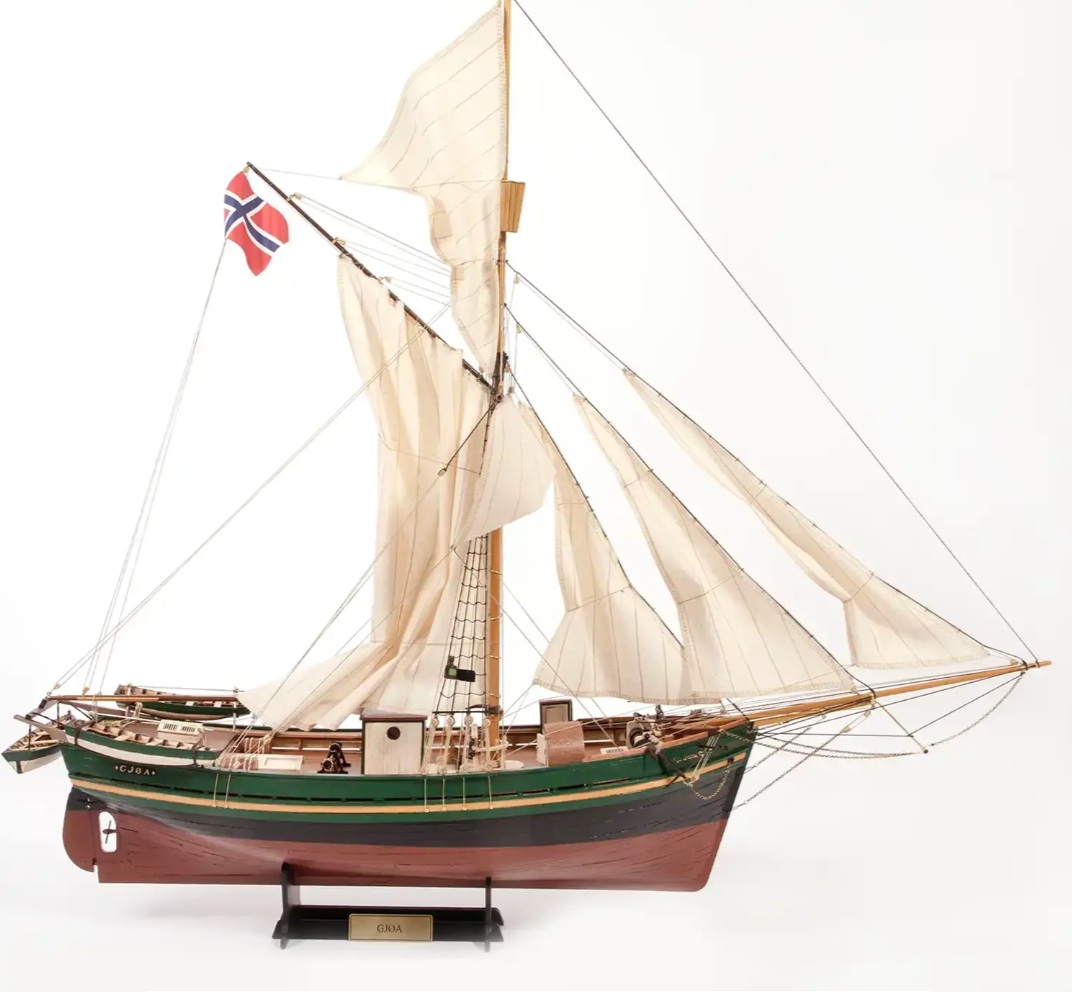 Occre Gjøa modelschip Amundsens Poolschip 1/45