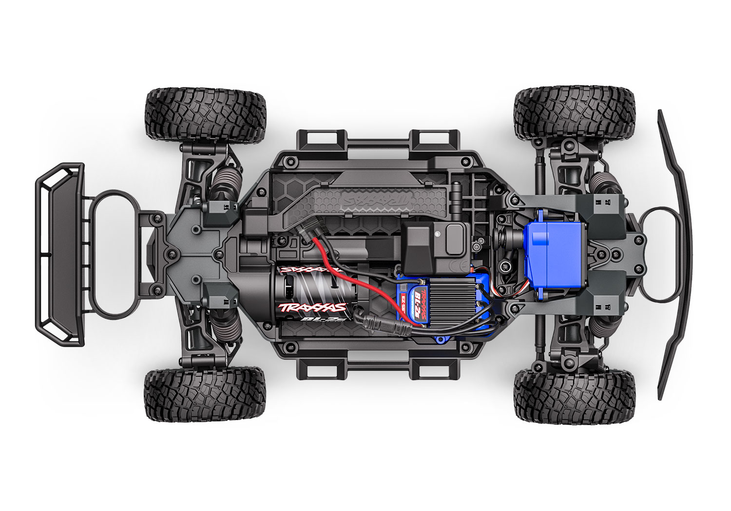 Traxxas Mini Slash BL-2s TQ 4X4 RTR Brushless Short Course Truck 1/16 Pink