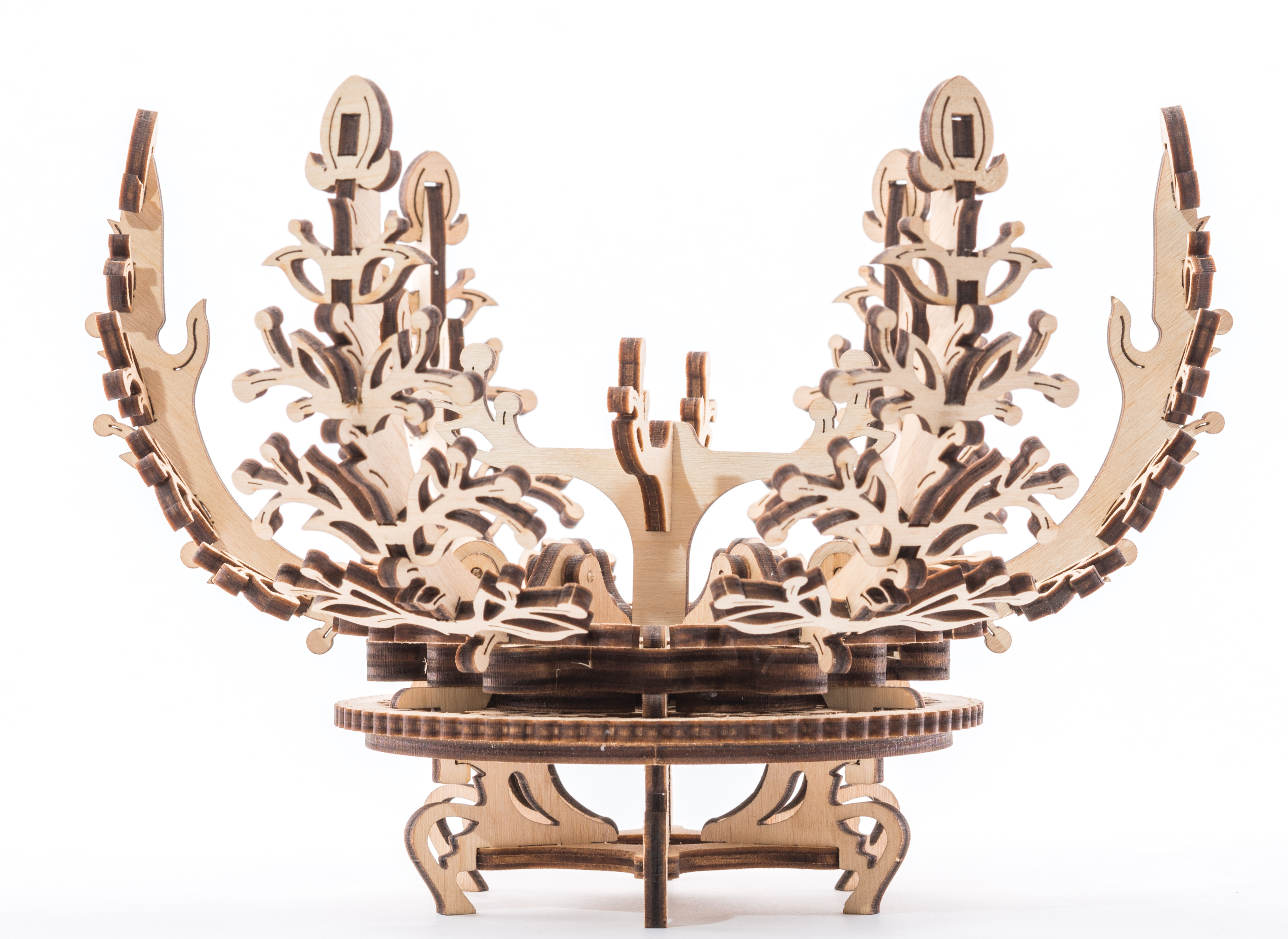 U-Gears Mechanical Flower / Bloem mechanisch houten bouwpakket