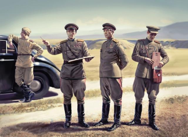 ICM Soviet Staff Personnel 1943-1945 1/35