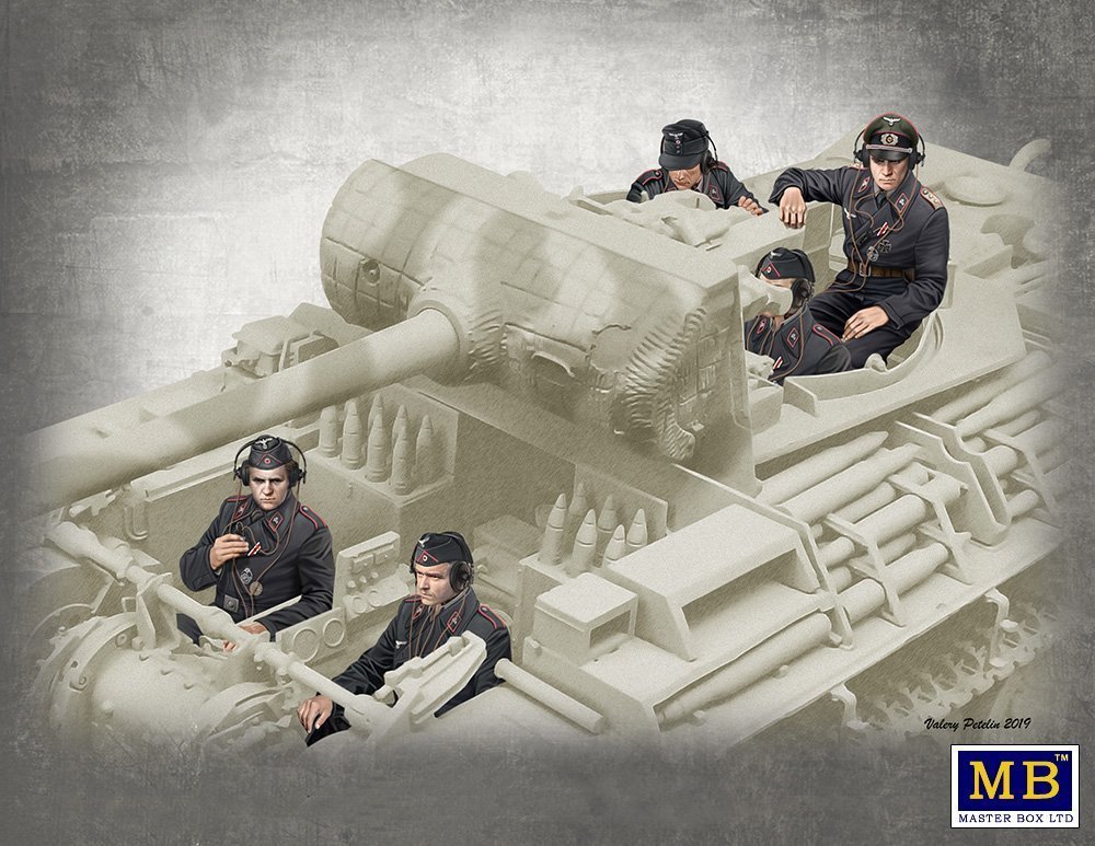 Master Box LTD German Tank Crew 1944-1945 1/35