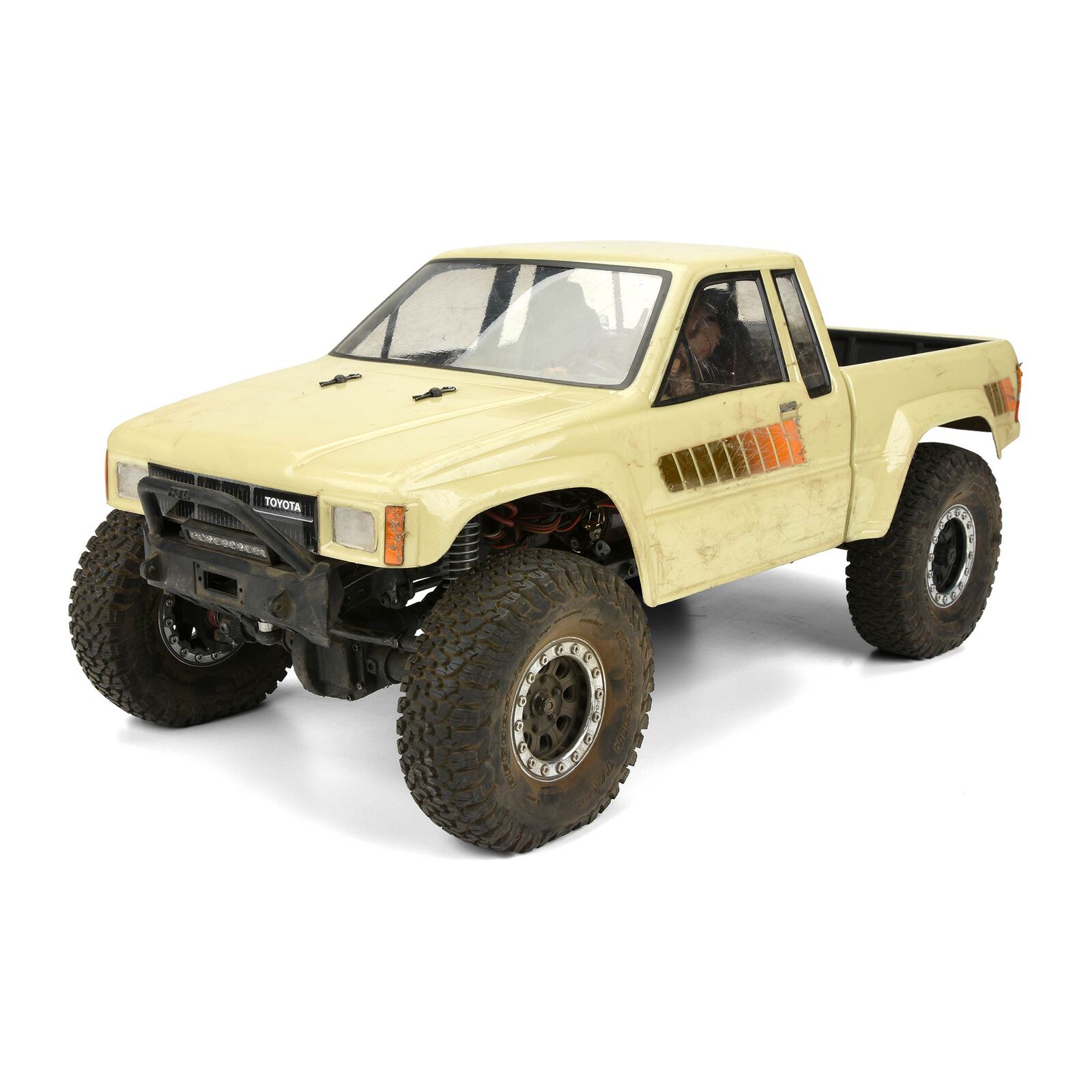 Proline 1985 Toyota HiLux SR5 Clear Body 12.3" (313mm) Wheelbase Crawlers 1/10