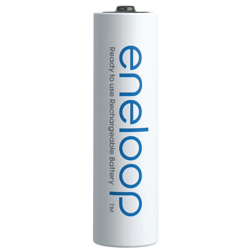 Panasonic Eneloop 4x AA NiMH 1.2 Volt 2000mAh geladen Accu
