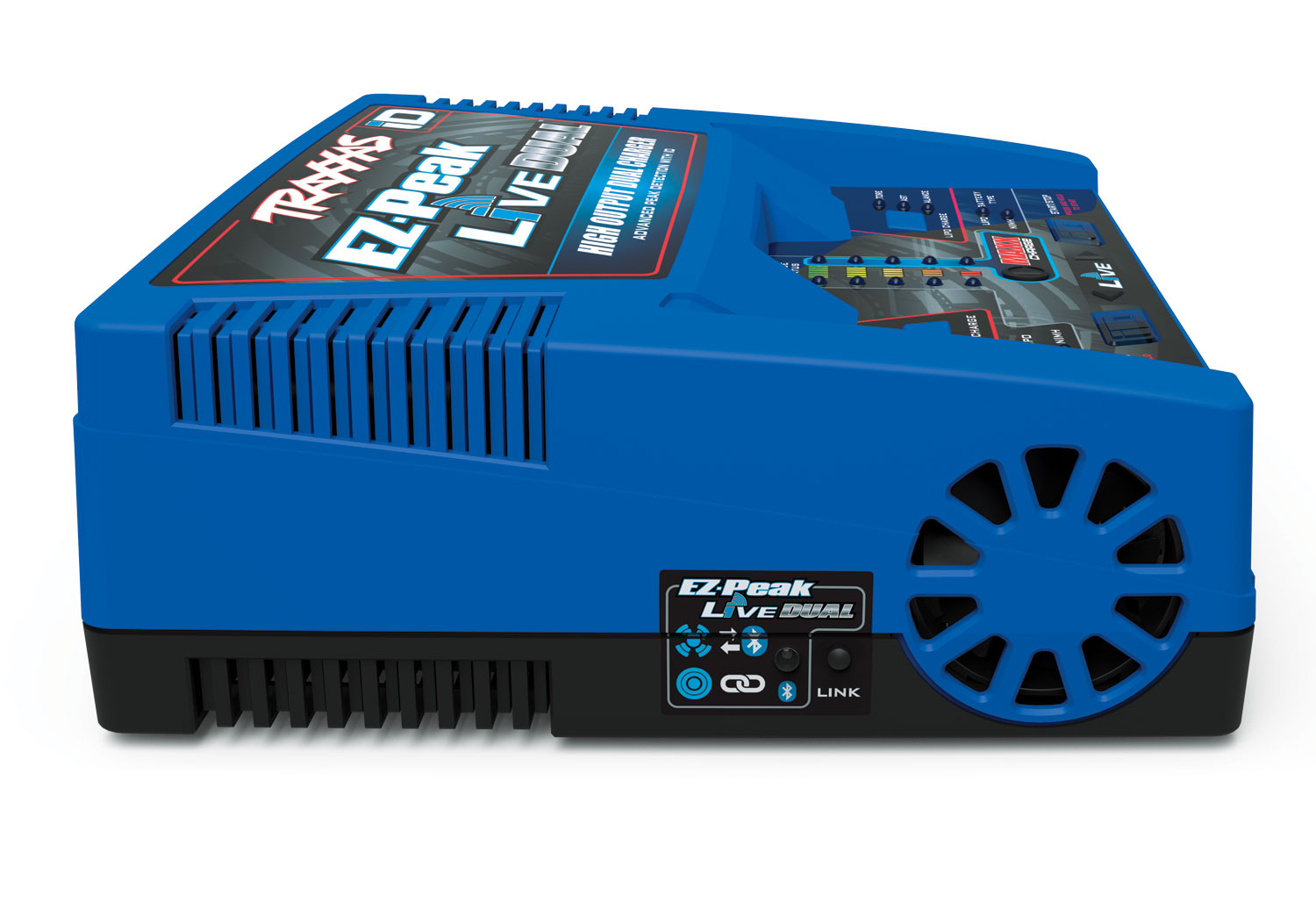 Traxxas Charger EZ-Peak Live Duo charger 200W nimh/LiPo with iD Auto Bat EU