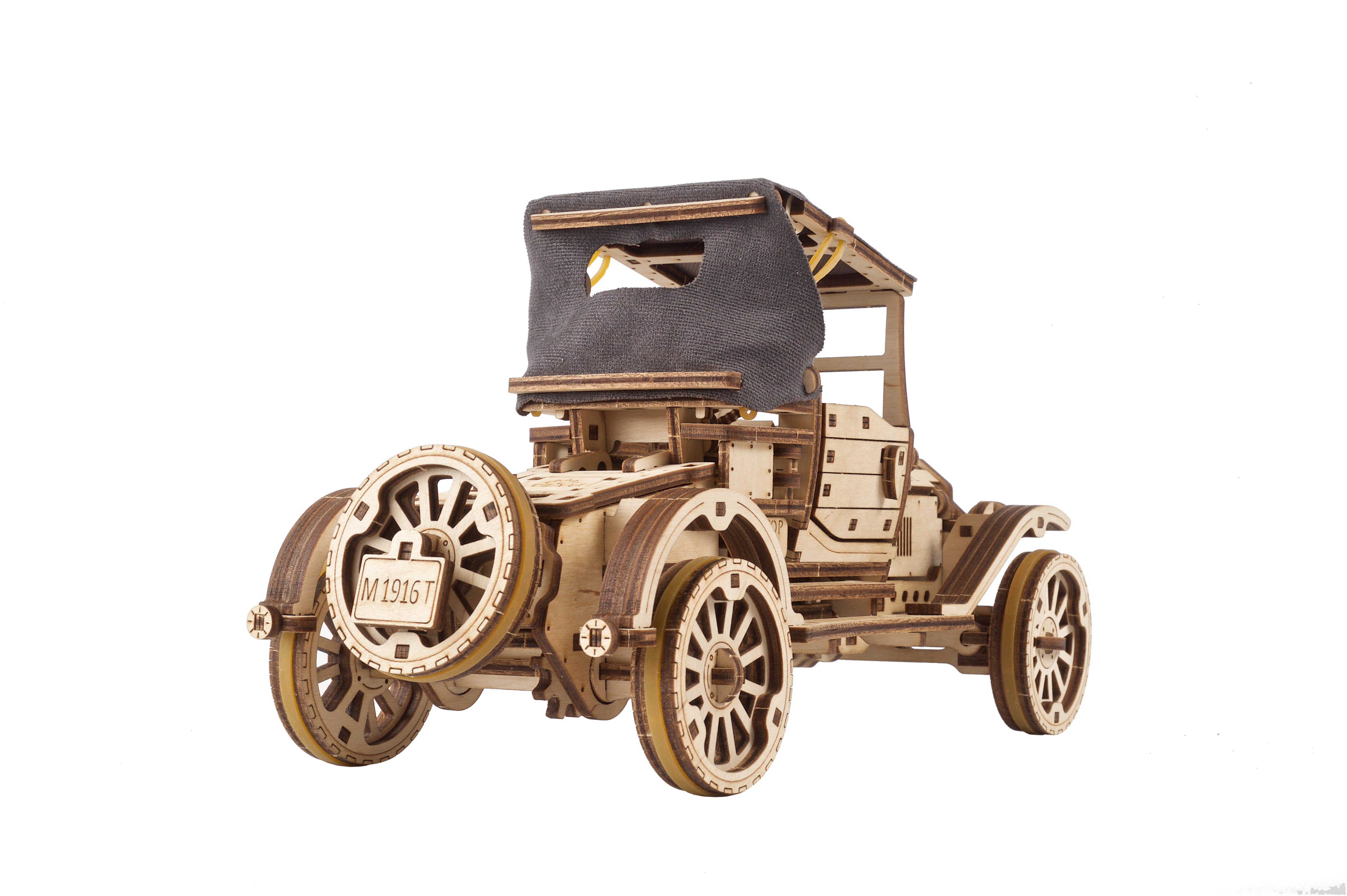 U-Gears Retro Auto UGR-T mechanisch houten bouwpakket