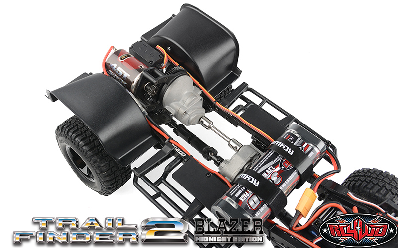 RC4WD Trail Finder 2 with Chevrolet Blazer Midnight Edition Hard Body Set 1/10