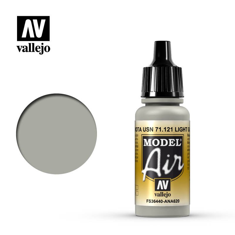71121 Vallejo Light Gull Gray Model Air 17ml