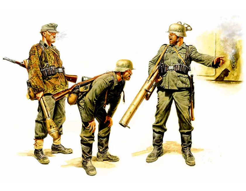 Master Box LTD German Tank Hunters 1944 1/35