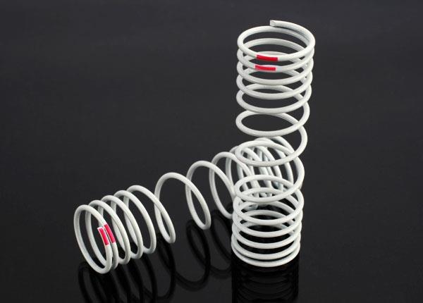 Traxxas Springs rear (progressive +10% rate pink) (2)