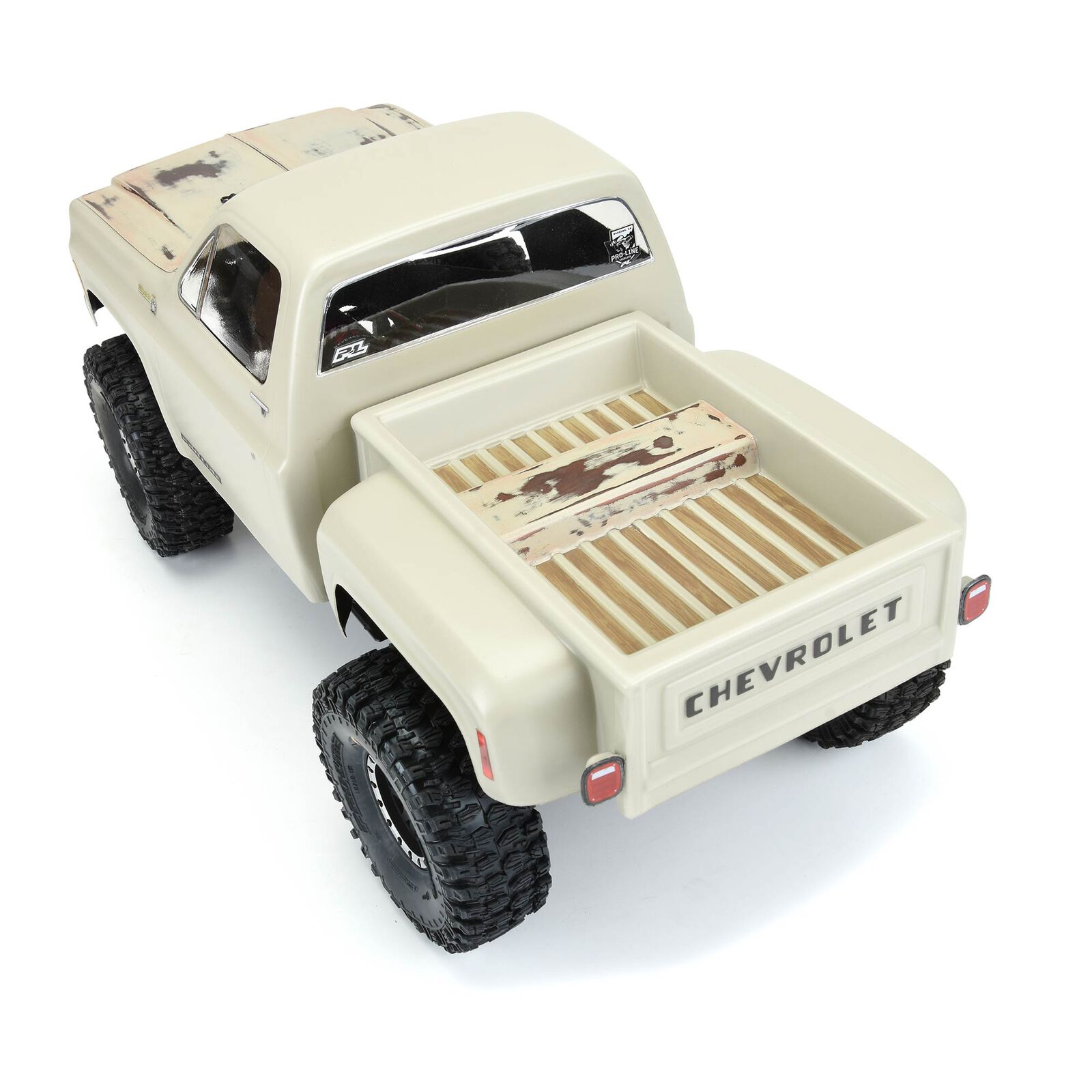 Proline 1978 Chevy K-10 Clear Body 12.3" (313mm) Wheelbase Crawlers 1/10