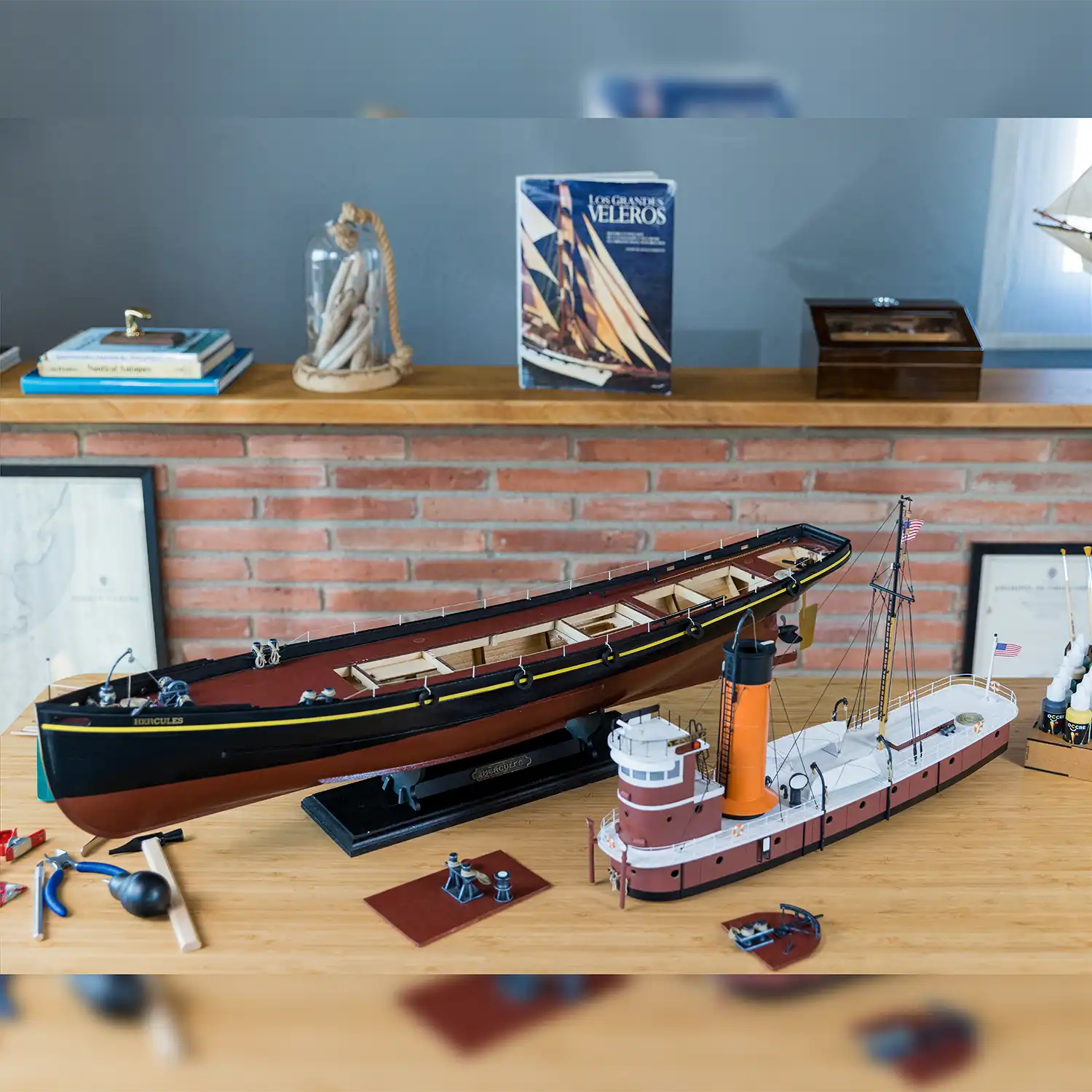 Occre Hercules Tugboat / Sleper kit 1/50