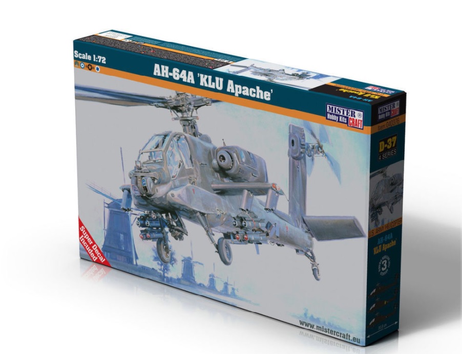 Mistercraft AH-64A KLU Apache 1/72