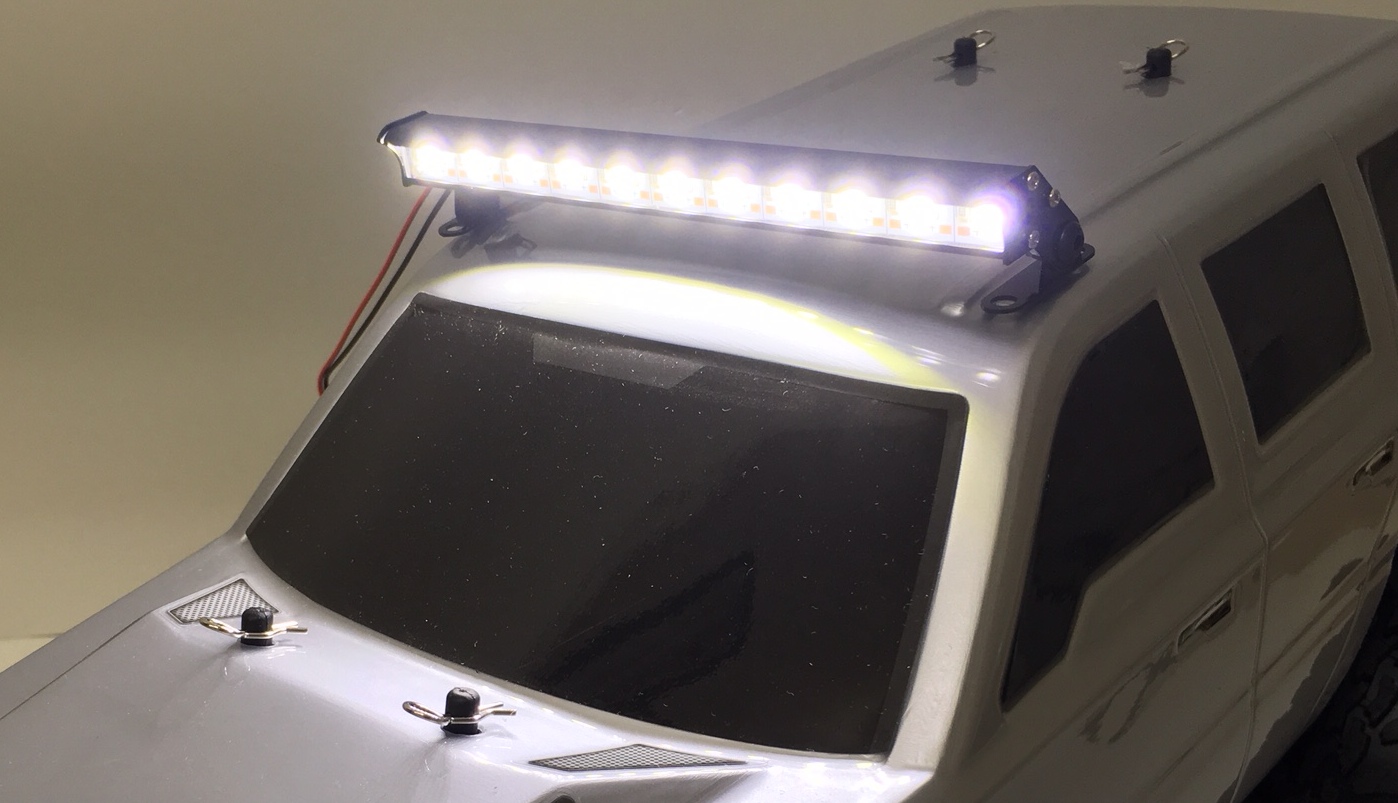 Absima Aluminium LED Bar Zwart 1/10