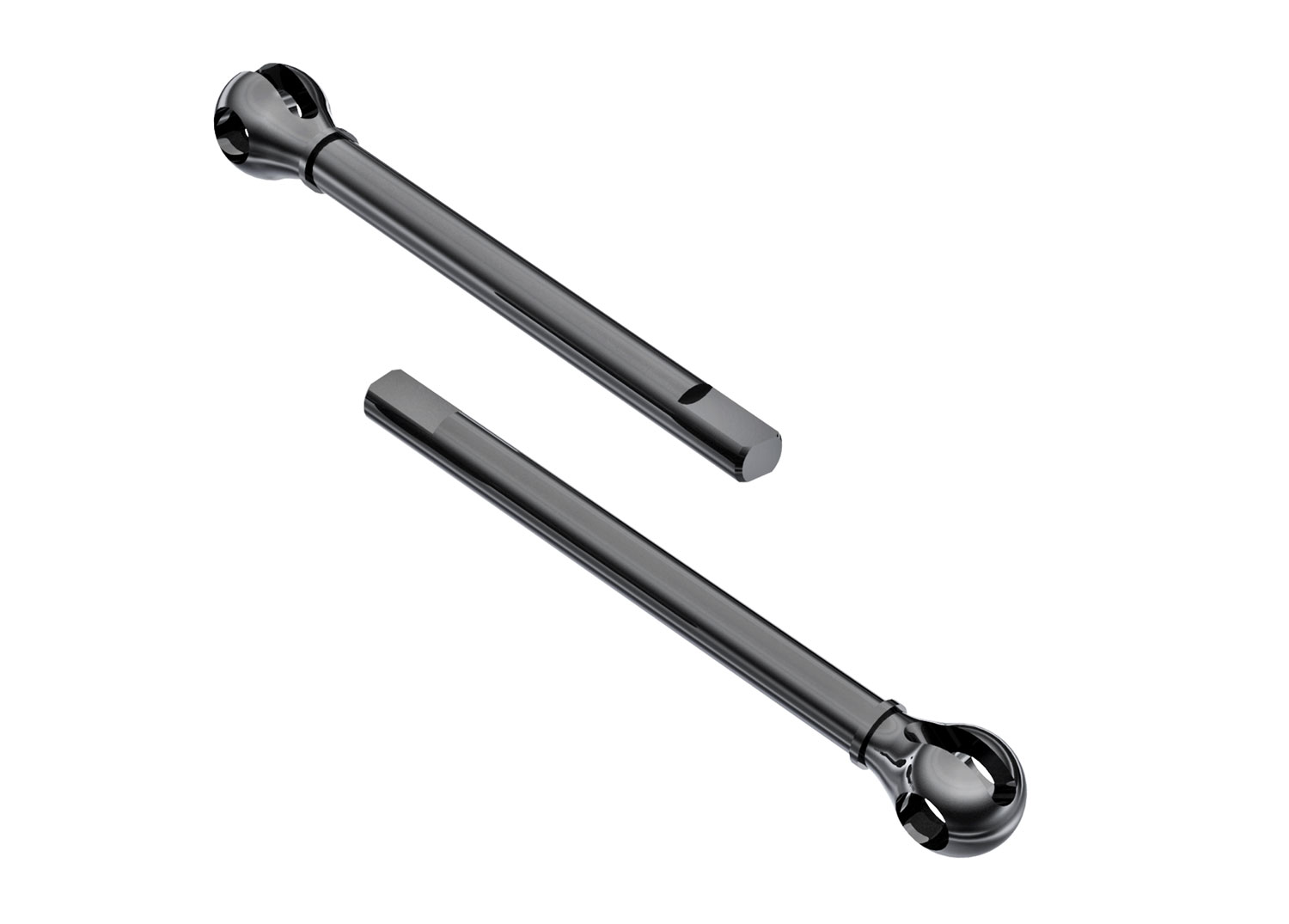 Traxxas  Axle shafts, front, outer (2) TRX-4m