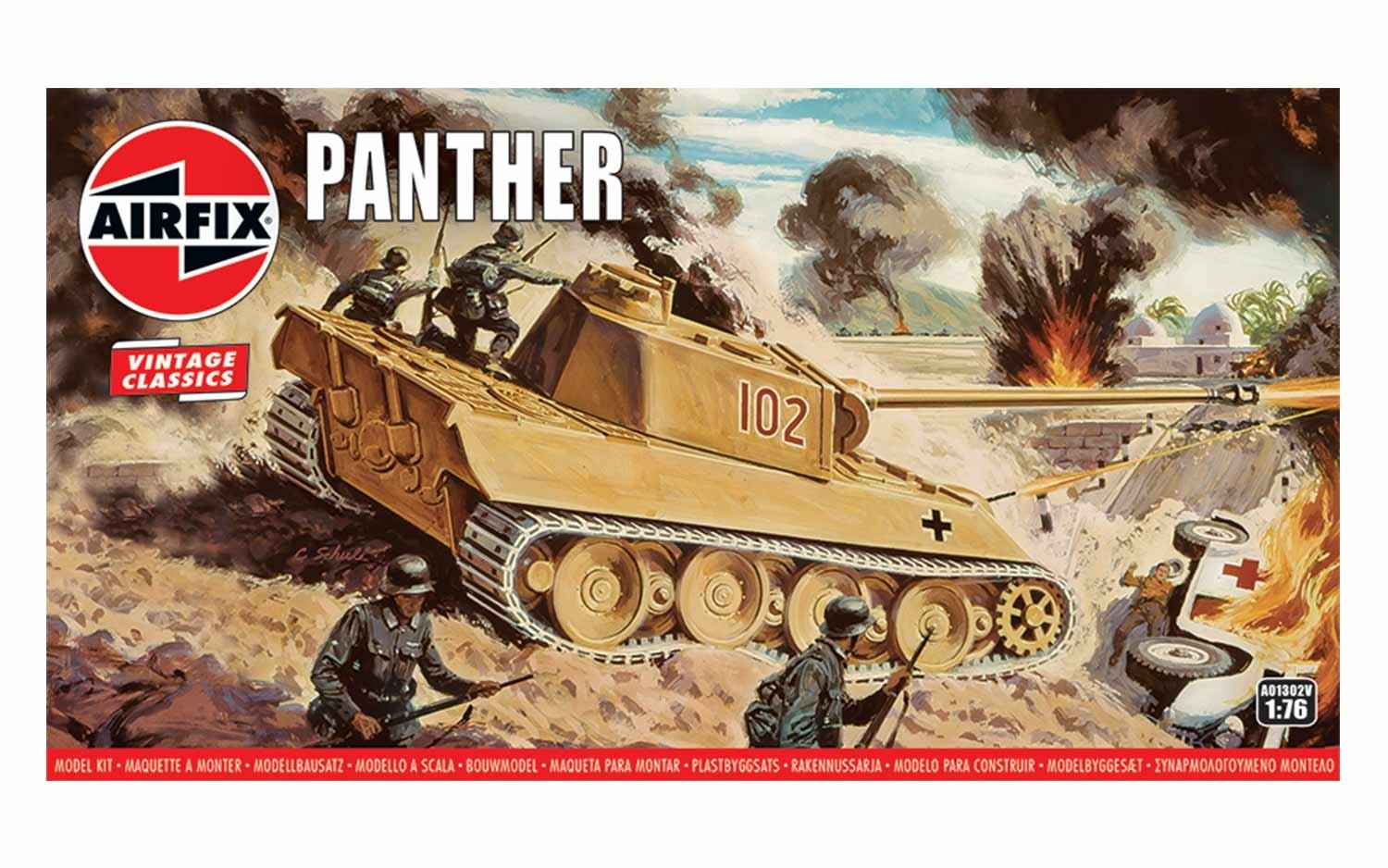 AirFix Panther Tank 1/76