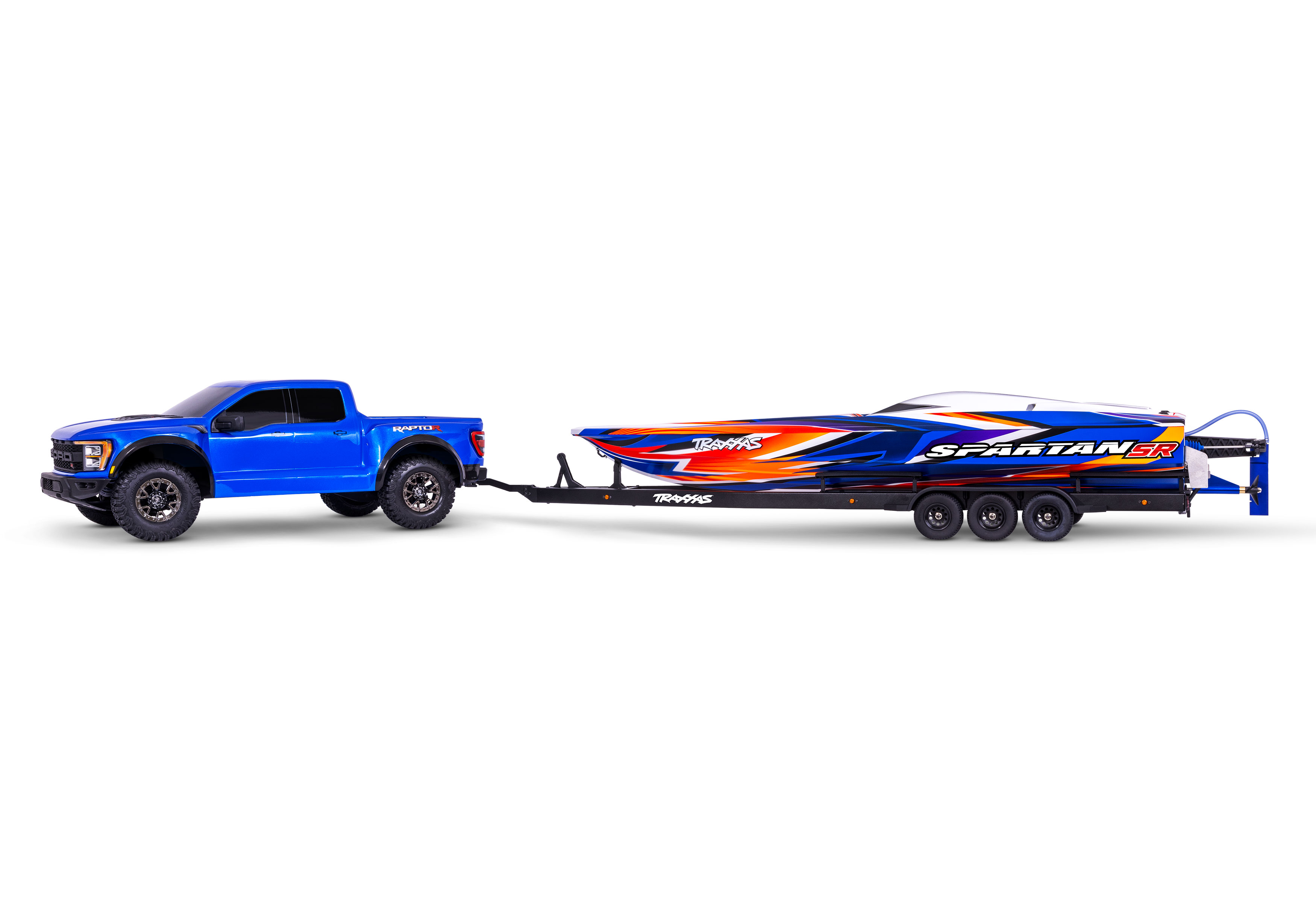 Traxxas Boat Triple Axle Trailer for Spartan/M41