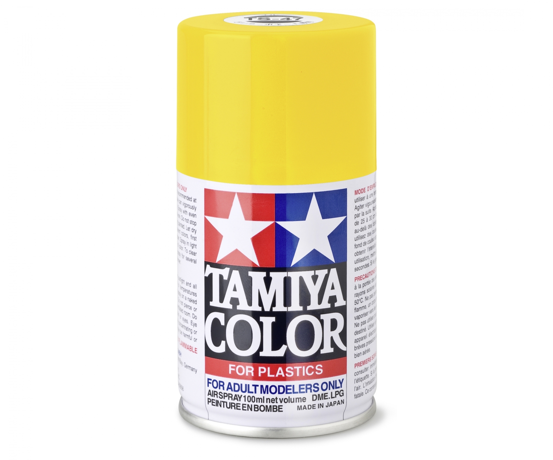 TS47 Spray Chrome Yellow brillant 100ml Tamiya