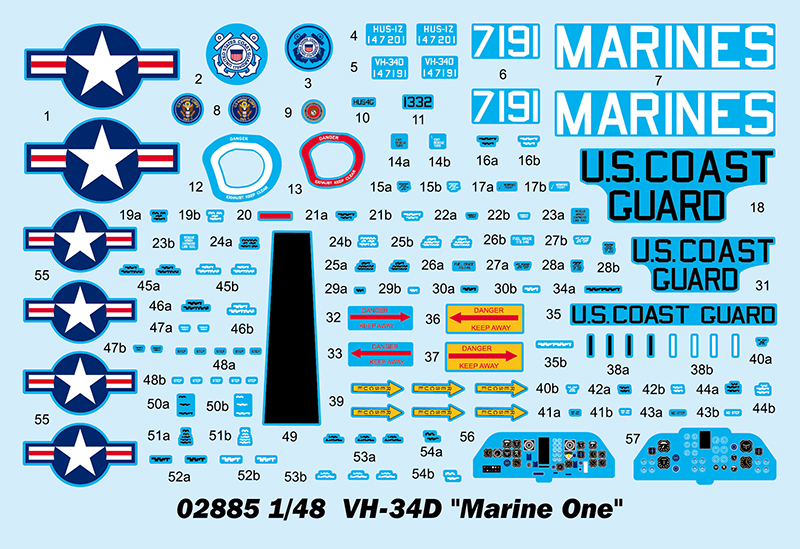 Trumpeter VH-34D "Marine One" 1/48