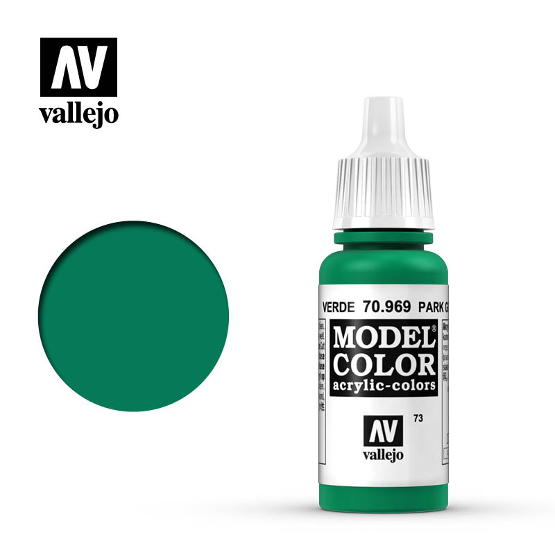 70969 Vallejo Park Green Flat Model Color 17ml