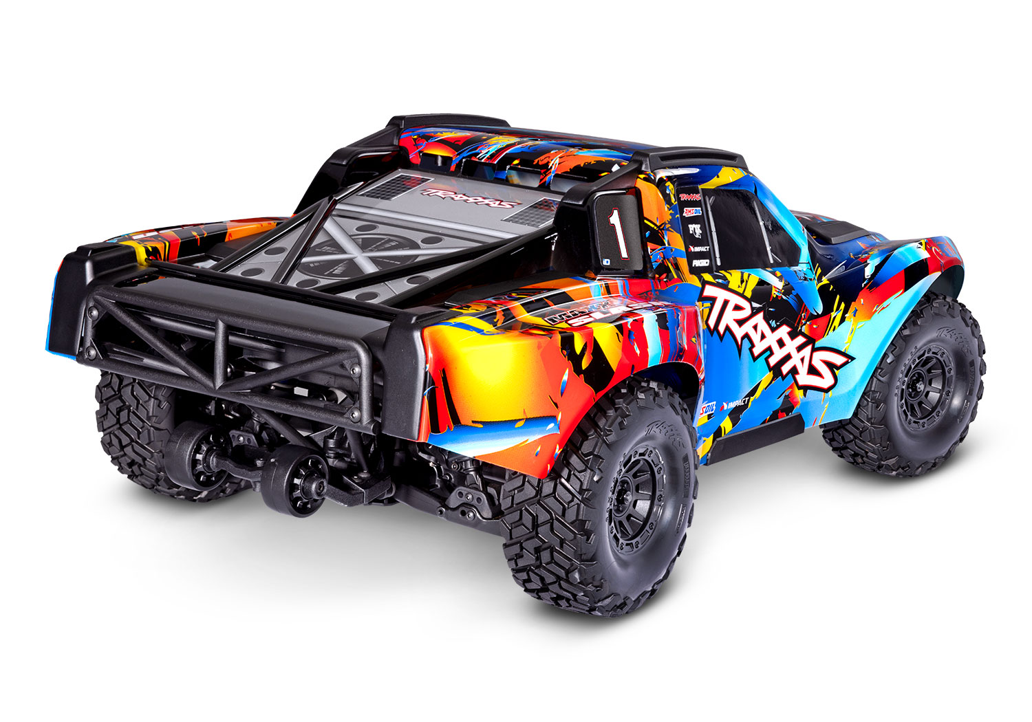 Traxxas Maxx Slash Brushless 6S Short Course Truck 4WD TSM RTR Rock & Roll